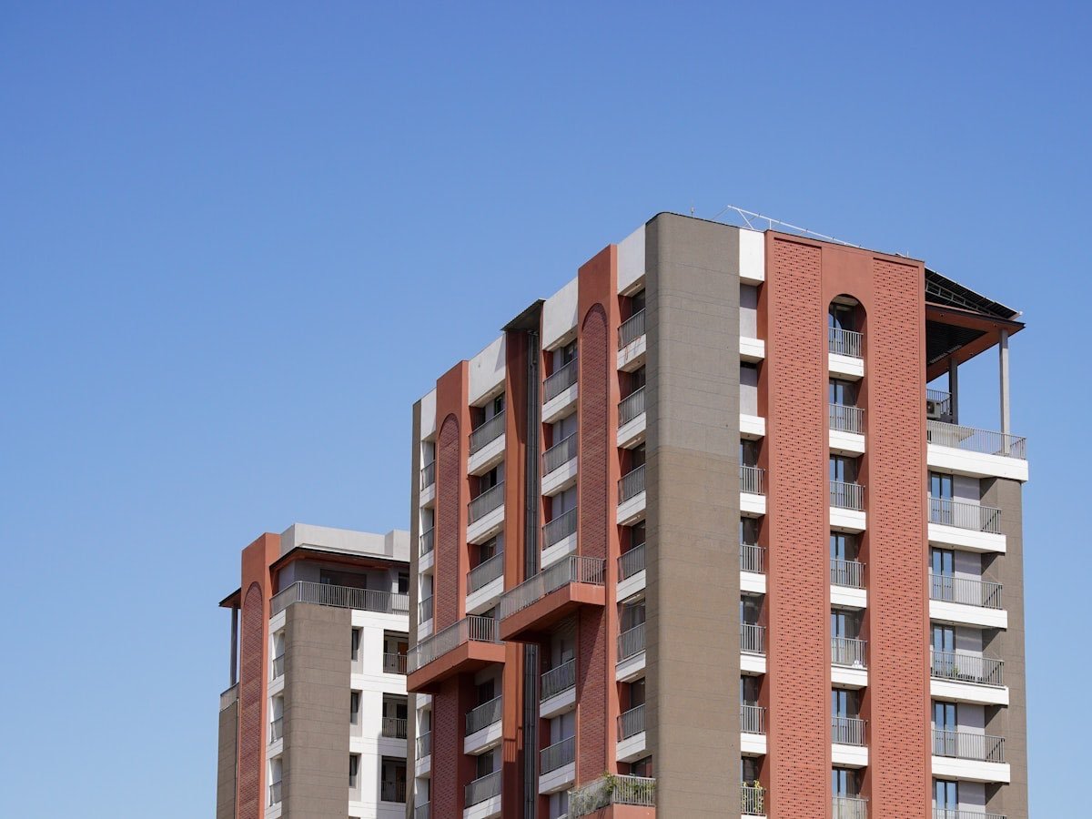 An apartment building of the kind pledged as mortgage collateral